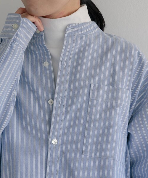 FORK&SPOON（フォークアンドスプーン）の「FORK&SPOON タートルネックカットソー（トップス・レディース・OFF/BLACK・1）」の13枚目の写真