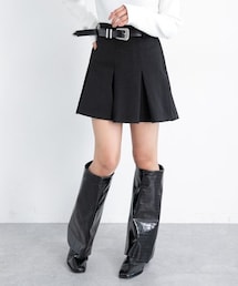 PAGEBOY | プリーツフレアショートパンツ(パンツ)