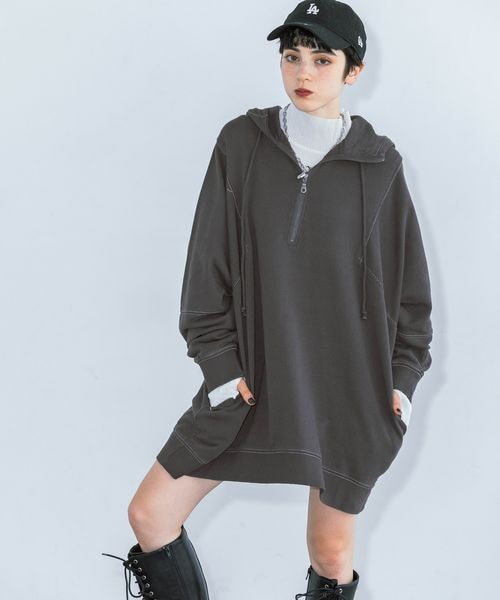 yori バルーンデニムブルゾン