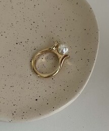 CAPRICIEUX LE'MAGE（カプリシューレマージュ）の「〈GOLDY/ゴールディ〉1パールリング（リング）」