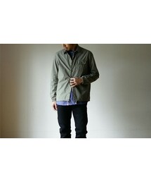 MANUAL ALPHABET | Manual alphabet マニュアルアルファベット TYPWRITER COACHSHIRT タイプライターコーチシャツ MEN'S メンズ GRY グレー(シャツ/ブラウス)