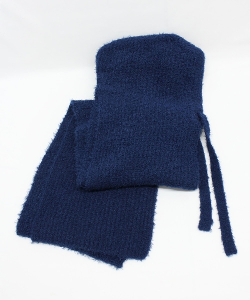 早トク10倍【10月下旬納期】E4951 フードマフラー