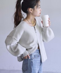 CIAOPANIC TYPY | スポンディッシュダブルジップニットカーディガン(カーディガン/ボレロ)