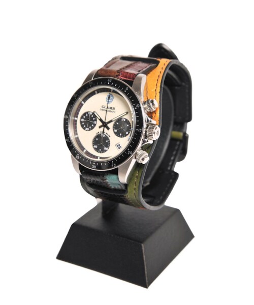 glamb(グラム)の「GB15JM / AC04-B :JAM watch Silver&Colorful belt(アクセサリー・メンズ・Silver&Colorful・Free)」の1枚目の写真