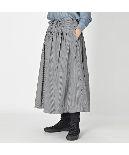 45R（フォーティファイブアール）の「麦デニムのイージースカート