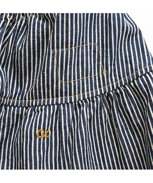 45R 麦デニムのイージースカート 45R（フォーティファイブアール）の「麦デニムのイージースカート