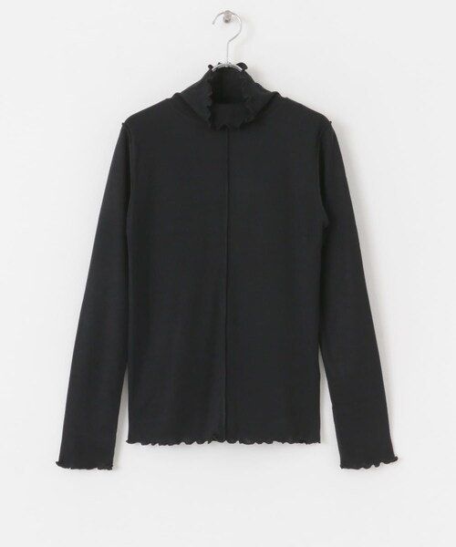 SENSE OF PLACE by URBAN RESEARCH（センスオブプレイスバイアーバンリサーチ）の「メローハイネックトップ（トップス・レディース・OFF WHITE/CHARCOAL/BLACK/ORANGE・one）」の21枚目の写真