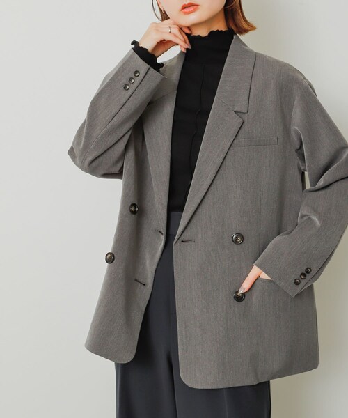 SENSE OF PLACE by URBAN RESEARCH（センスオブプレイスバイアーバンリサーチ）の「メローハイネックトップ（トップス・レディース・OFF WHITE/CHARCOAL/BLACK/ORANGE・one）」の19枚目の写真