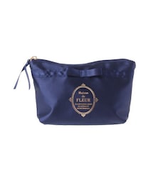 専用 ☆ サテンバッグ＆袋が入るポーチ＆マルチケース ☆ ジョリーフルール Maison de FLEUR（メゾンドフルール）の「サテンブランドロゴポーチ