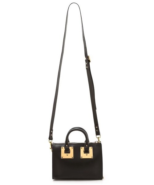 Sophie Hulme（ソフィーヒュルム）の「Sophie Hulme Cross Body Bowling Bag（ショルダーバッグ・レディース・Black・One Size）」の4枚目の写真
