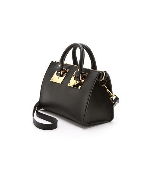 Sophie Hulme（ソフィーヒュルム）の「Sophie Hulme Cross Body Bowling Bag（ショルダーバッグ・レディース・Black・One Size）」の3枚目の写真