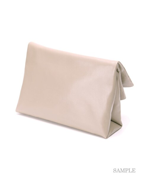 SNIDEL（スナイデル）の「2wayトートクラッチ（クラッチバッグ・レディース・WHT/GRY/BLK・F）」の5枚目の写真