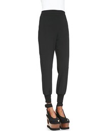 STELLA McCARTNEY | Stella McCartney Ric Rac Tux-Stripe Trousers, Black(その他パンツ)