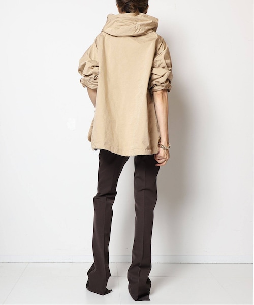 DEUXIEME CLASSE - 定価5.2万 2023AW ミューズ ドゥーズィエムクラス レミレリーフ REMI RELIEF フードショート丈 ブルゾン M/ベージュ 【2400014375879】 MUSE de Deuxieme classe（ミューズデドゥーズィエムクラス）の