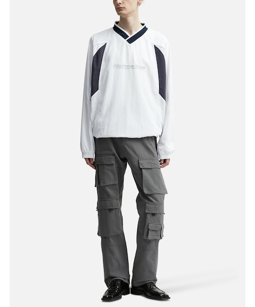 トップス Martine Rose AW23 sports pullover Martine Rose AW23 sports pullover Martine Rose Sports Pullover Blue