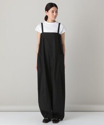 【Curensology(カレンソロジー)】コットンナイロンサロペットパンツ Curensology（カレンソロジー）の「Curensology(カレンソロジー