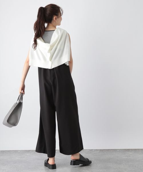 ⭐︎新品未使用⭐︎ GLOBAL WORKリネンライクサロペ GLOBAL WORK サロペット オーバーオール MATINEE LINE/リネン