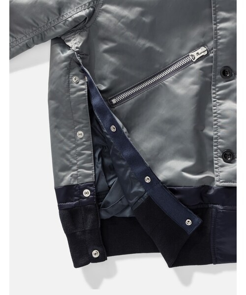 Sacai（サカイ）の「Nylon Twill Mix Blouson（）」 - WEAR