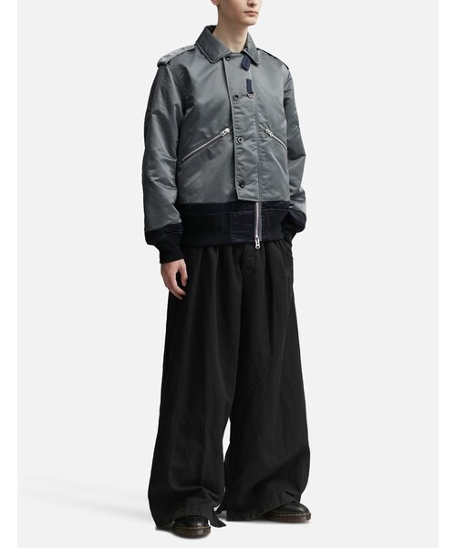 Sacai（サカイ）の「Nylon Twill Mix Blouson（）」 - WEAR