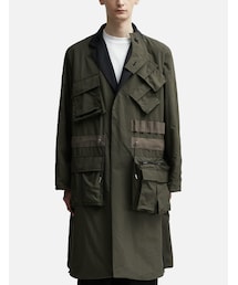 Sacai（サカイ）の「Matte Taffeta Reversible Long Coat（）」 - WEAR
