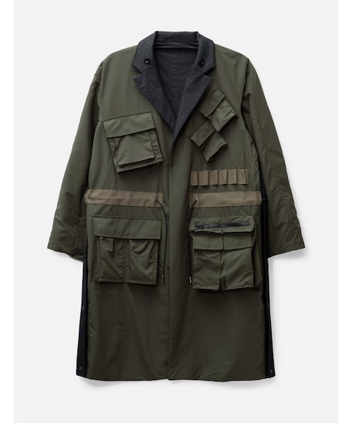 Sacai（サカイ）の「Matte Taffeta Reversible Long Coat（）」 - WEAR