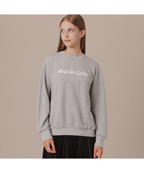 MACKINTOSH LONDON コットンモダールリブカーディガン Lサイズ