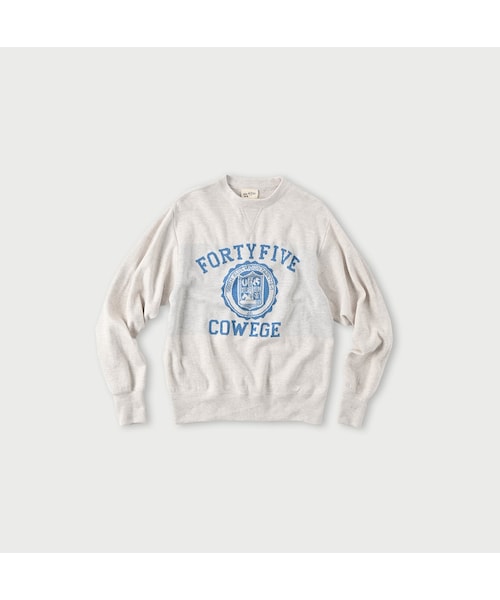 45R（フォーティファイブアール）の「スムースニットの908クルー