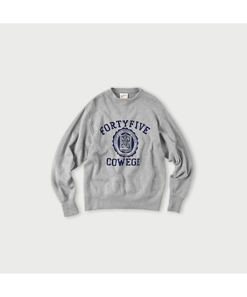 45R（フォーティファイブアール）の「スムースニットの908クルー