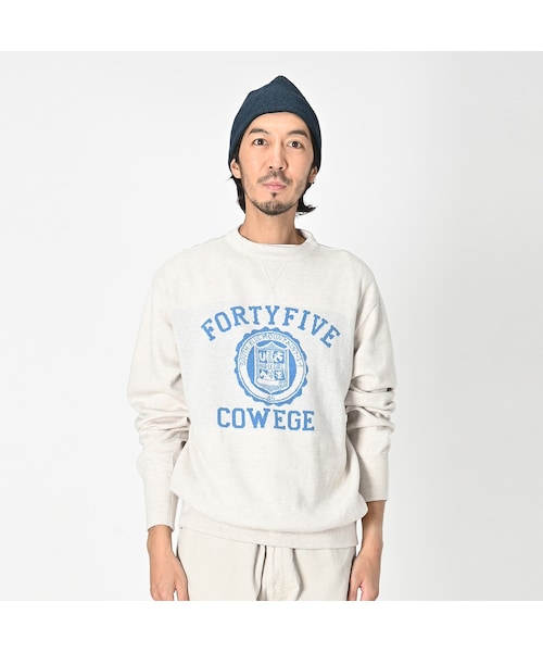 45R（フォーティファイブアール）の「スムースニットの908クルー