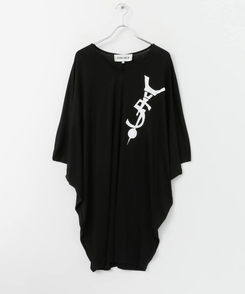 5PREVIEW(ファイブプレビュー)の「5PREVIEW EBONI∴(トップス・レディース・BLACK/GREY・XS)」の1枚目の写真