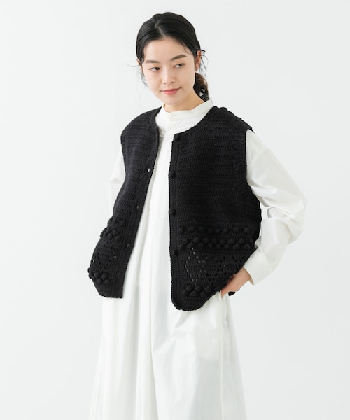 ペルークロシェニットベスト かぐれ（カグレ）の「ペルークロシェニットベスト（）」 - WEAR