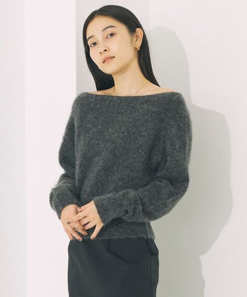 BABYLONE（バビロン）の「オフショルコンパクトプルオーバー
