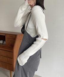 CAPRICIEUX LE'MAGE | アームスリットプルオーバー(ニット/セーター)