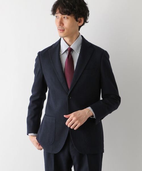 Salon de GW セットアップ ネイビー千鳥格子 Salon de GW 2024 Spring | グローバルワーク（GLOBAL WORK）