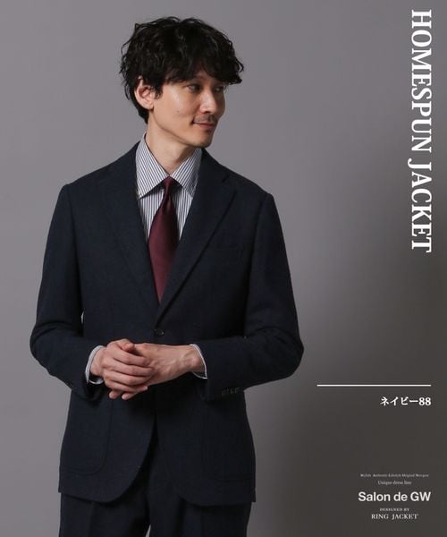 RING JACKET Salon de GW セットアップスーツ ネイビー M 1024_1024-1200x675.jpg