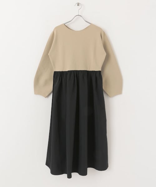 【美品】URBAN RESEARCH ROSSO ニットドッキングパフワンピース 楽天市場】ニットドッキングパフワンピース／アーバンリサーチ