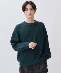 LUI,S　ルイス　ニットダッフル　新品未使用品 Lui's（ルイス）の「ドライバーズニットブルゾン（ニット/セーター