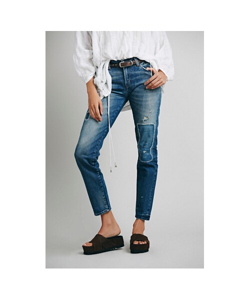 Levi's（リーバイス）の「Levi’s Vintage Denim 505 Customized Boyfriend Jeans（デニムパンツ・レディース・Fay・27/24/26/25）」の2枚目の写真