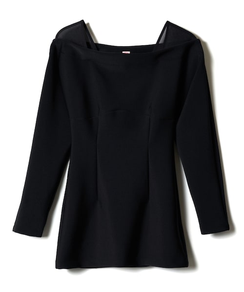 トップス fetico FETICO（フェティコ）の「STRETCH JERSEY OFF-SHOULDER TOP（）」 - WEAR