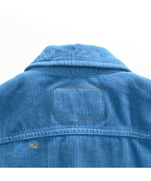 タグ付✨45R 12ウェルコーデュロイの908山比古比女ジャン R刺繍 45R