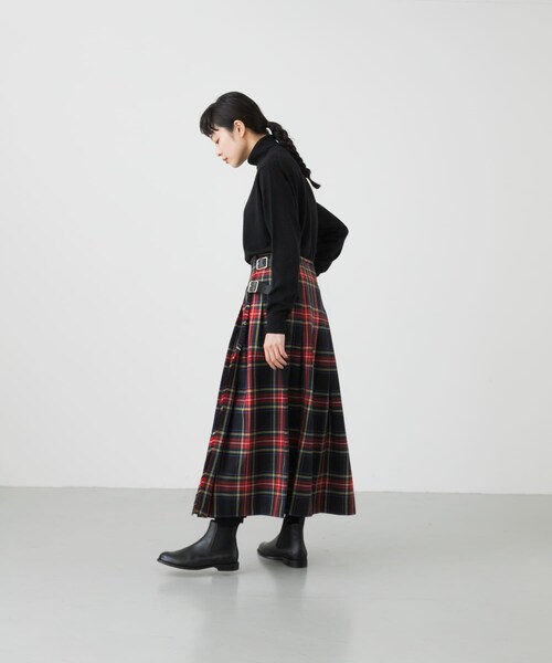 O'NEIL of DUBLIN（オニールオブダブリン）の「『別注』O’NEIL OF DUBLIN×かぐれ LOW WAIST 85 SKIRT（スカート・レディース・PRINCEOFWA/BLACKSTEWA・XS）」の10枚目の写真