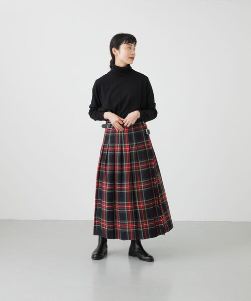 O'NEIL of DUBLIN（オニールオブダブリン）の「『別注』O’NEIL OF DUBLIN×かぐれ LOW WAIST 85 SKIRT（スカート・レディース・PRINCEOFWA/BLACKSTEWA・XS）」の8枚目の写真