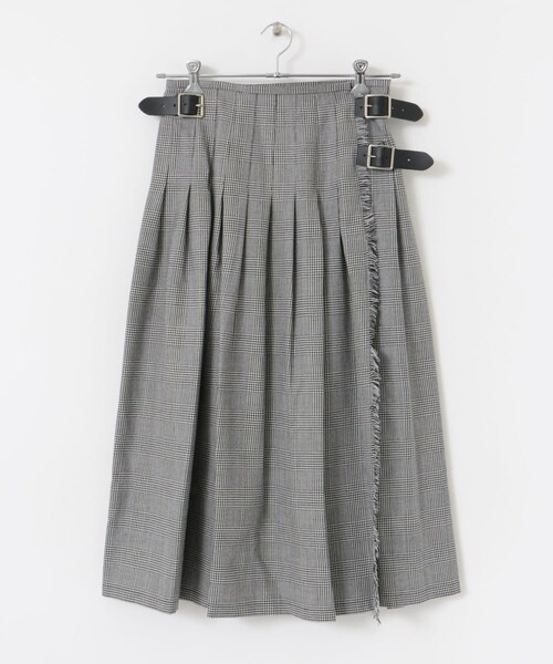 O'NEIL of DUBLIN（オニールオブダブリン）の「『別注』O’NEIL OF DUBLIN×かぐれ LOW WAIST 85 SKIRT（スカート・レディース・PRINCEOFWA/BLACKSTEWA・XS）」の2枚目の写真