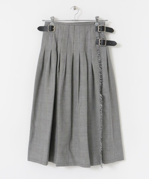 O'NEIL of DUBLIN（オニールオブダブリン）の「『別注』O’NEIL OF DUBLIN×かぐれ LOW WAIST 85 SKIRT（スカート・レディース・PRINCEOFWA/BLACKSTEWA・XS）」の3枚目の写真