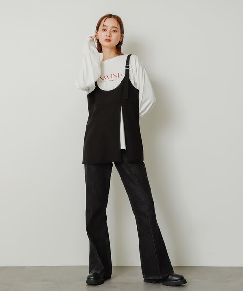 SENSE OF PLACE by URBAN RESEARCH（センスオブプレイスバイアーバンリサーチ）の「トラックソールブーツ（シューズ・レディース・IVORY/BLACK/BROWN・S/M/L）」の11枚目の写真