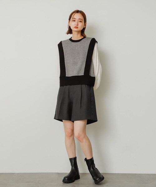 SENSE OF PLACE by URBAN RESEARCH（センスオブプレイスバイアーバンリサーチ）の「トラックソールブーツ（シューズ・レディース・IVORY/BLACK/BROWN・S/M/L）」の10枚目の写真