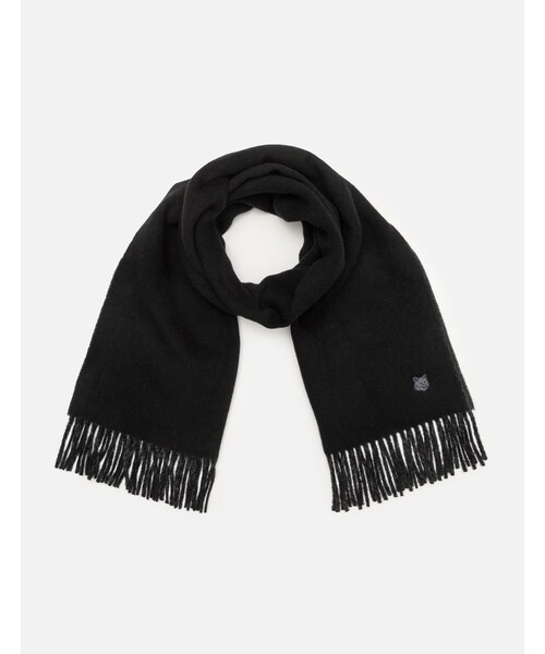 Bold Fox Head Patch Scarf