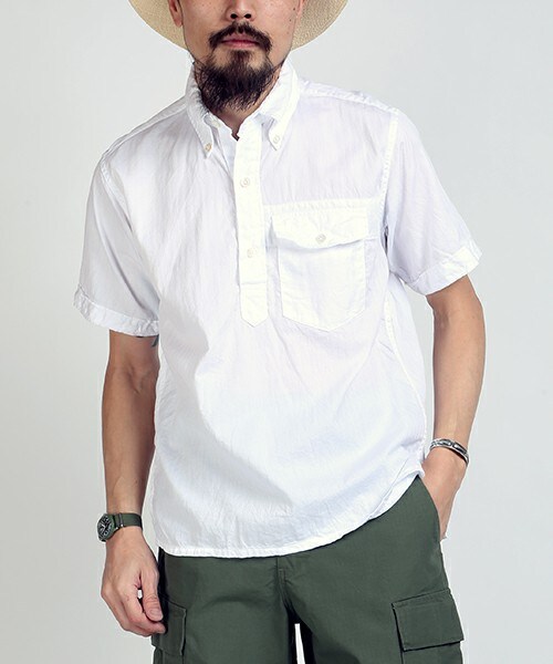 Engineered Garments ブラック 半袖シャツ M 楽天市場】シャツ メンズ 半袖（ブランドエンジニアードガーメンツ