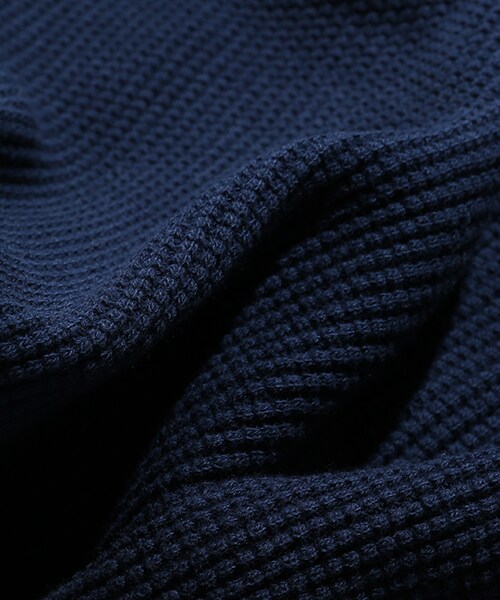 FREAK'S STORE(フリークスストア)の「モックネックワッフルプルオーバー(トップス・メンズ・ホワイト/グレー/ネイビー・M/L)」の11枚目の写真