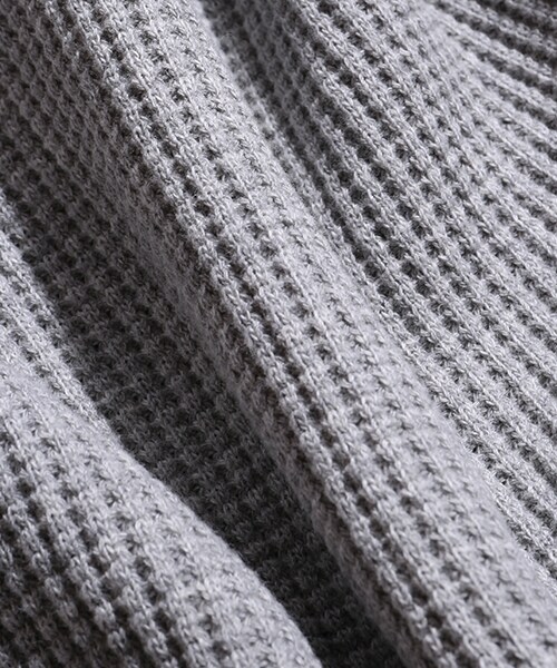 FREAK'S STORE(フリークスストア)の「モックネックワッフルプルオーバー(トップス・メンズ・ホワイト/グレー/ネイビー・M/L)」の10枚目の写真